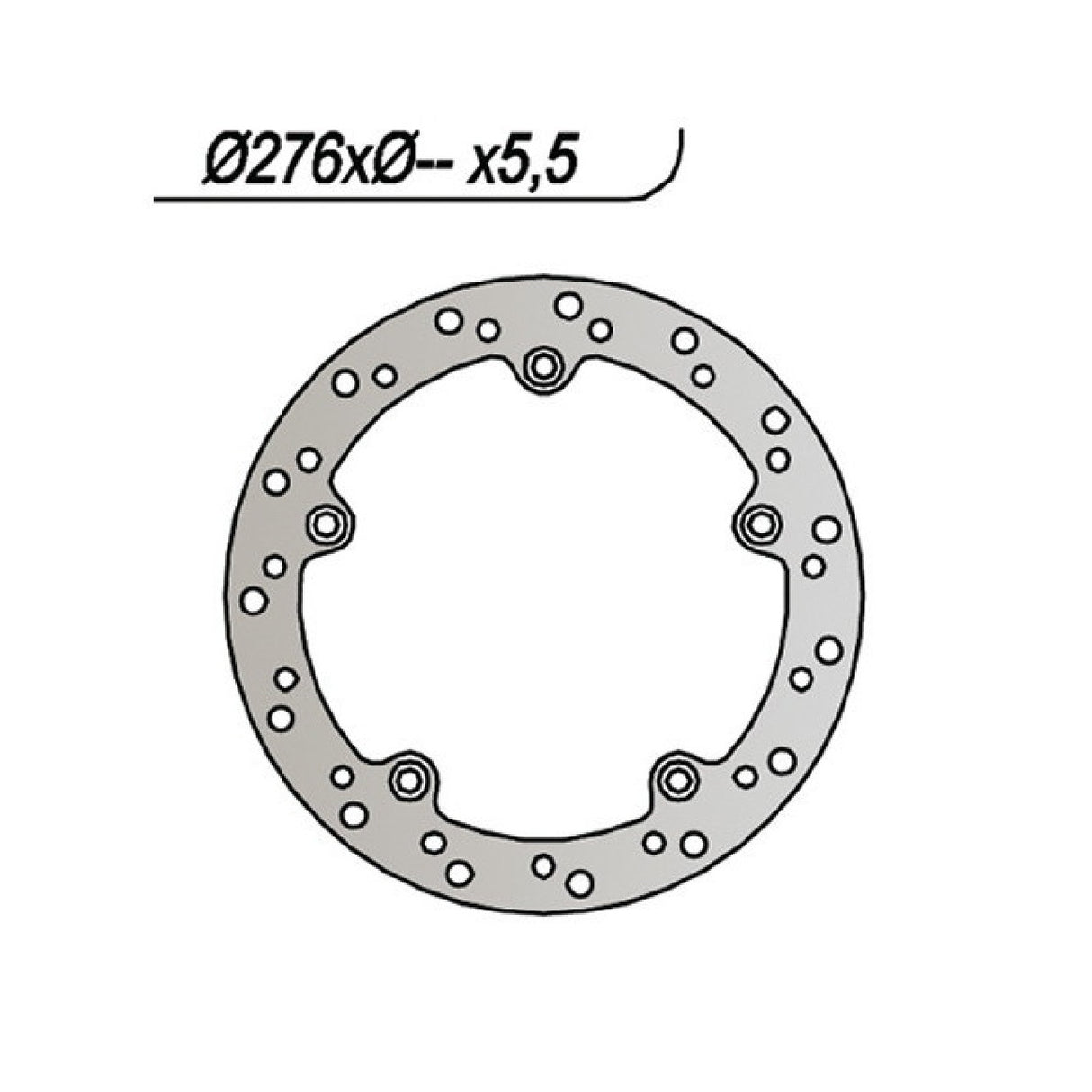 NG 236 Disco Freno BMW R C Avantgarde 850 CC 99/01