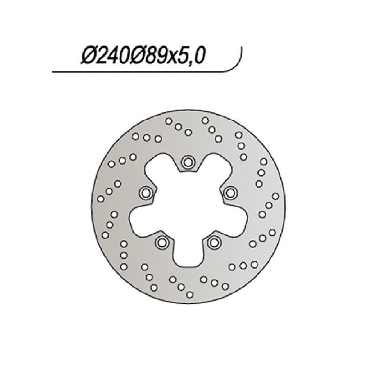 Disco de freno NG 240 KAWASAKI J 300 CC 14/15