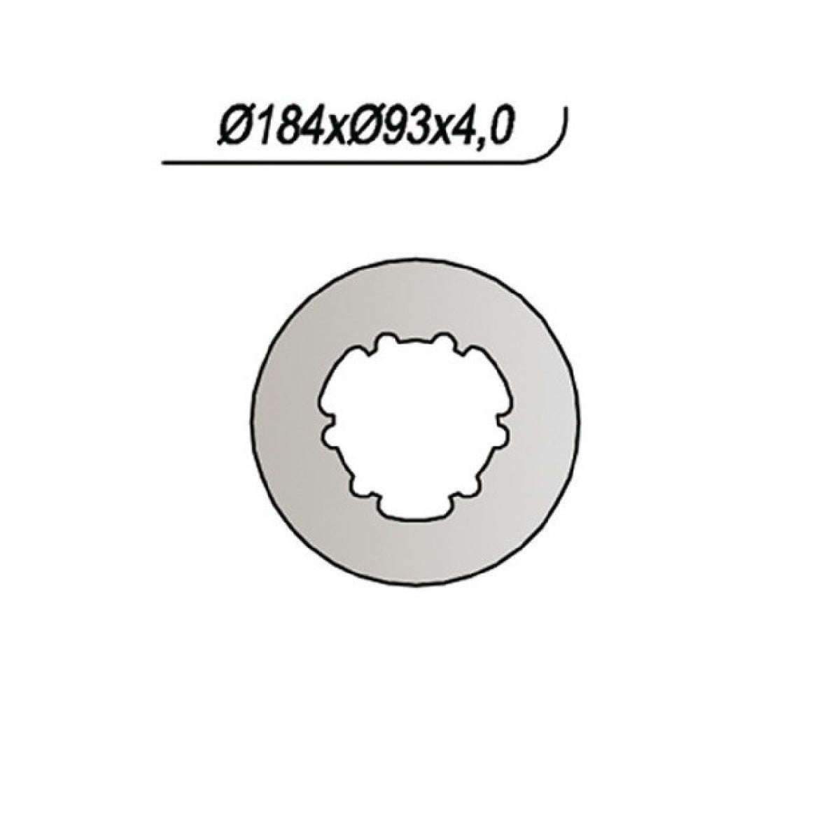 Disco de freno NG 250 FANTIC MOTOR Clubman 50 CC 97