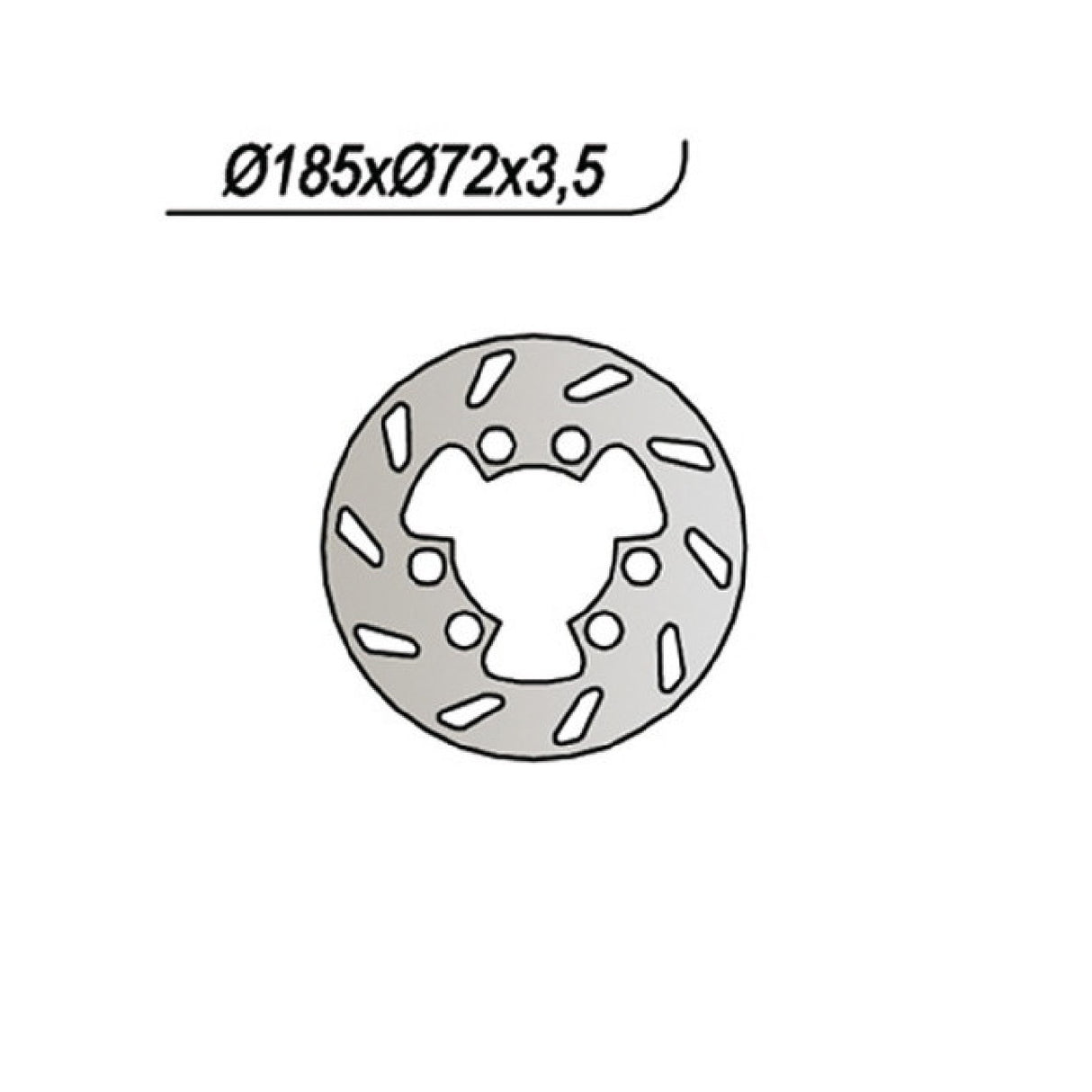 NG 273 Disco de Freno BETAMOTOR ST 50 CC 99/00