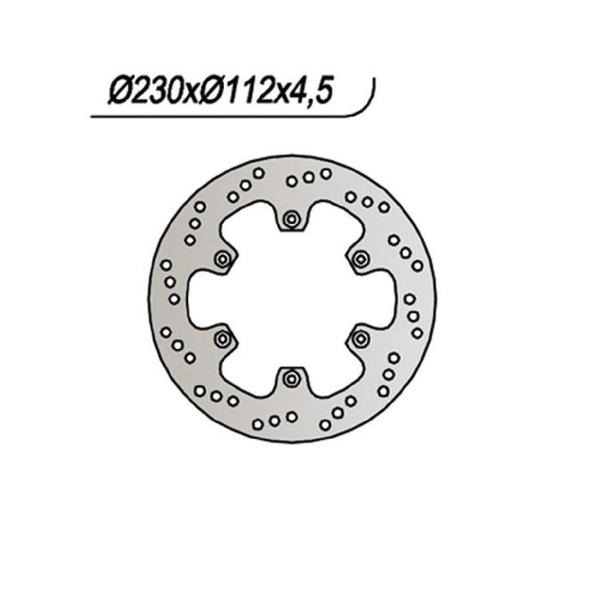 NG 274 Disco Freno APRILIA Pegaso 50 CC 92/97