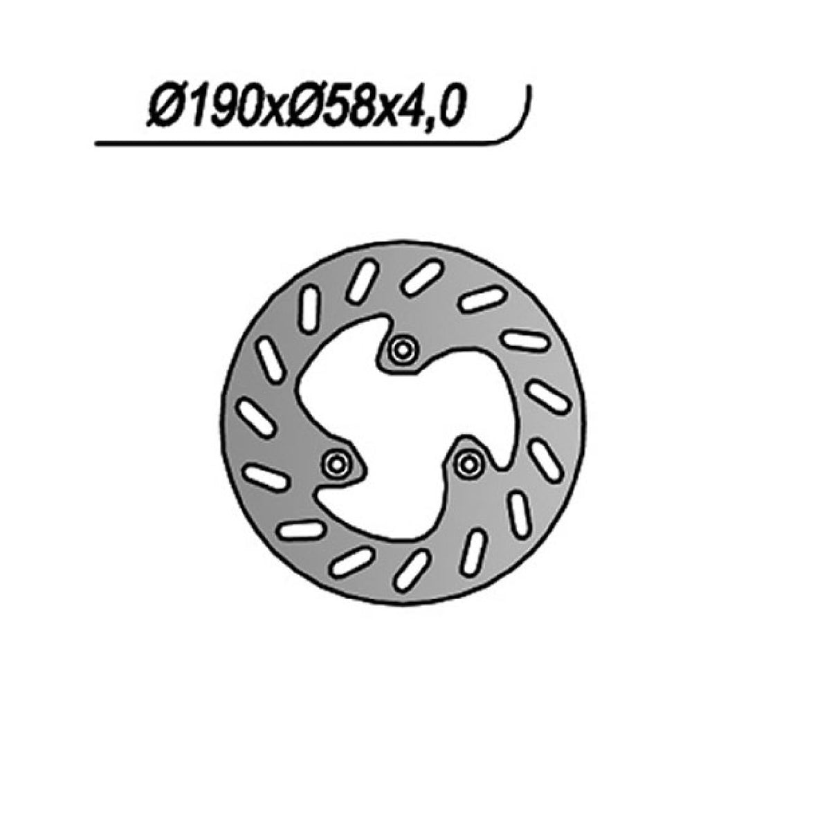 NG 303 Bremsscheibe BETAMOTOR ARK/ARK LC DD/DT 50 cm³ 96/12