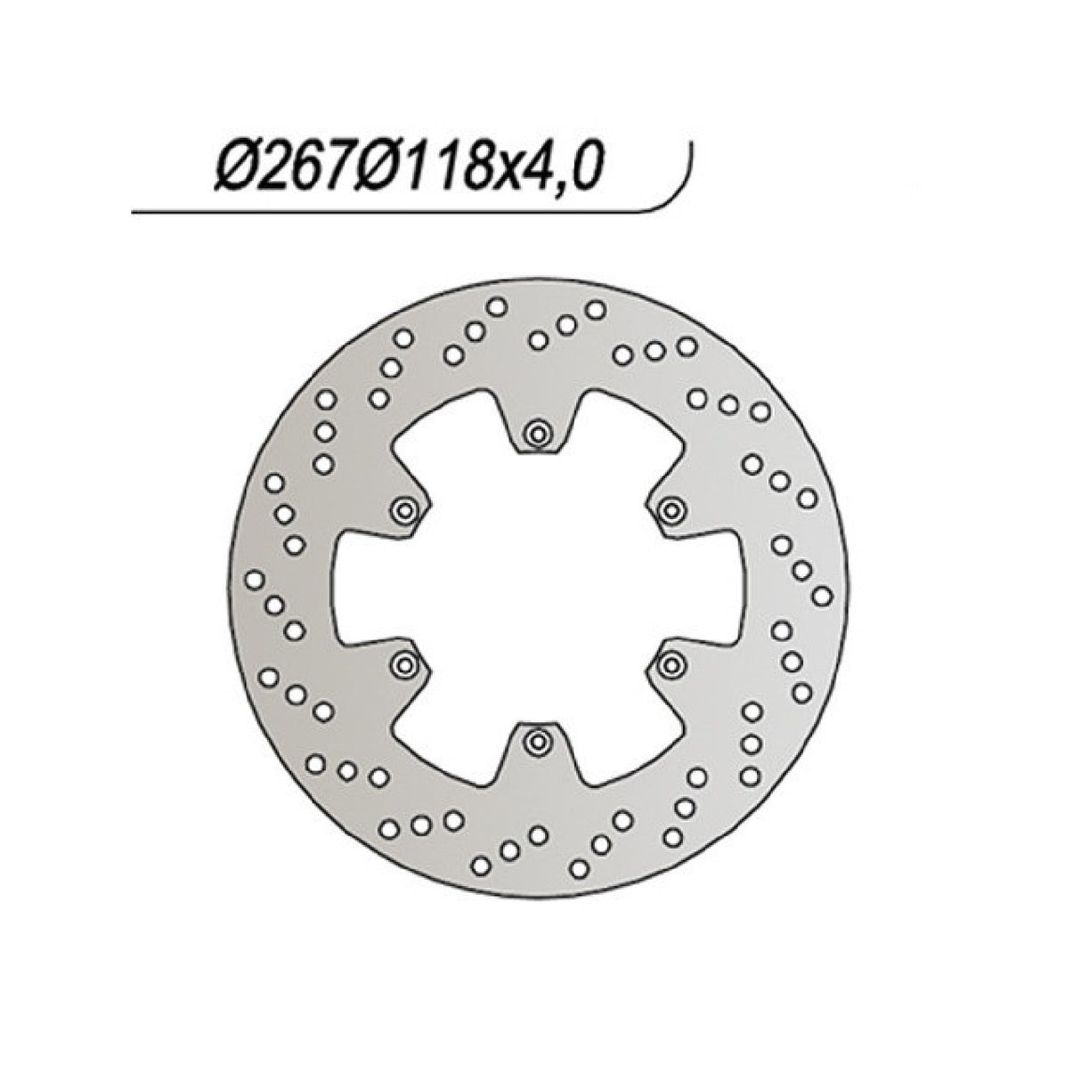 Disco de freno NG 314 YAMAHA TT E (4GW/4LW) 600 CC 94/01