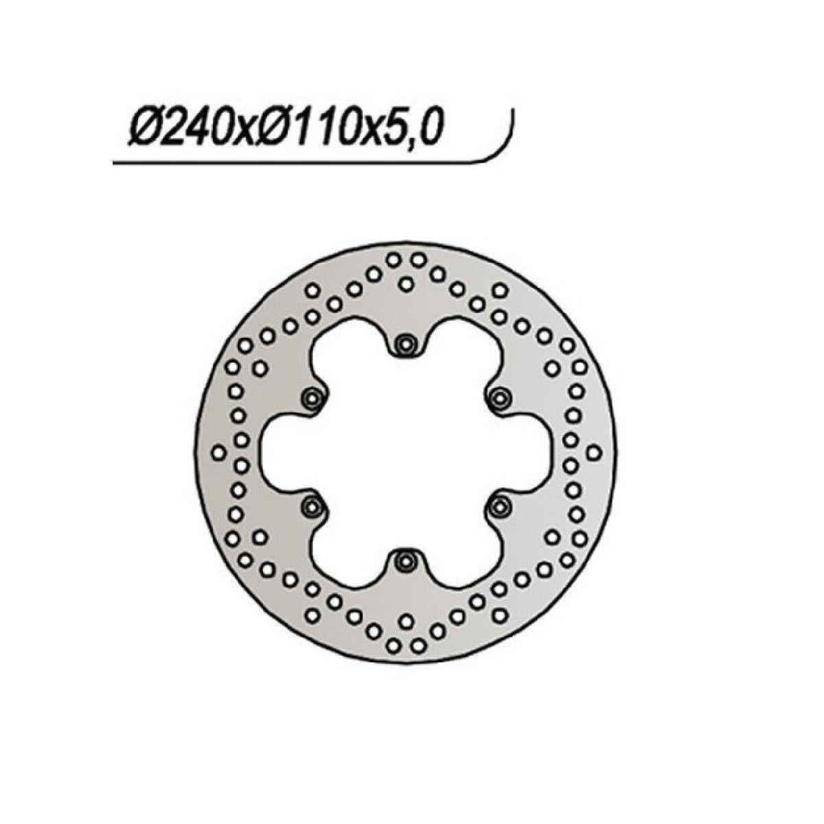 NG 325 Bremsscheibe APRILIA Pegaso / Cube / IE 650 CC 01/05
