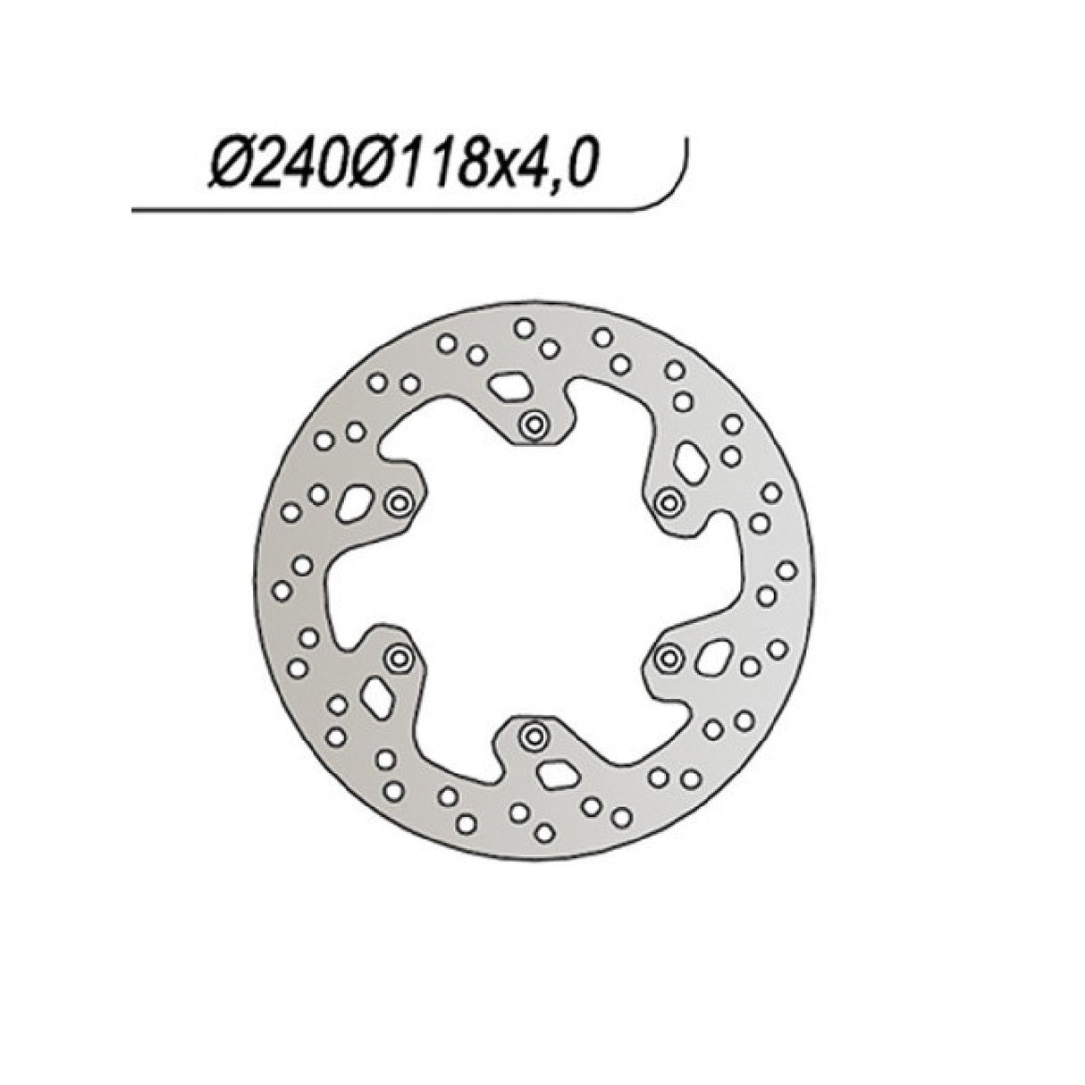 NG 329 Disco Freno SUZUKI RM 125 CC 99/08