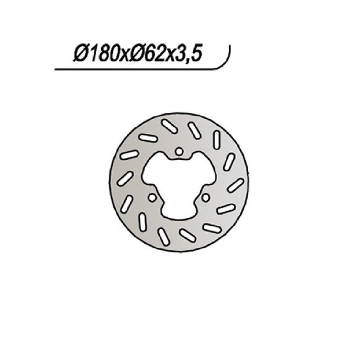 Disco de freno NG 351 APRILIA RX (PV00/PVA00) 50 CC 06/16