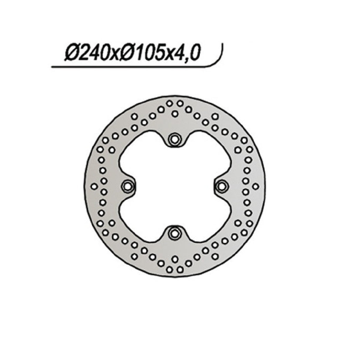 NG 364 Bremsscheibe HONDA FES Pantheon 2T (JF05) 125 CC 98/02