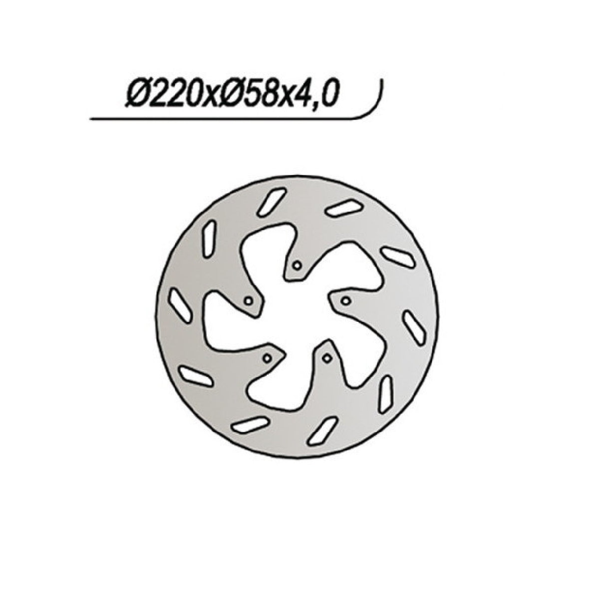 NG 365 Disco Freno APRILIA Sportcity One 4T (SB00/SBC00) 50 CC 08/10