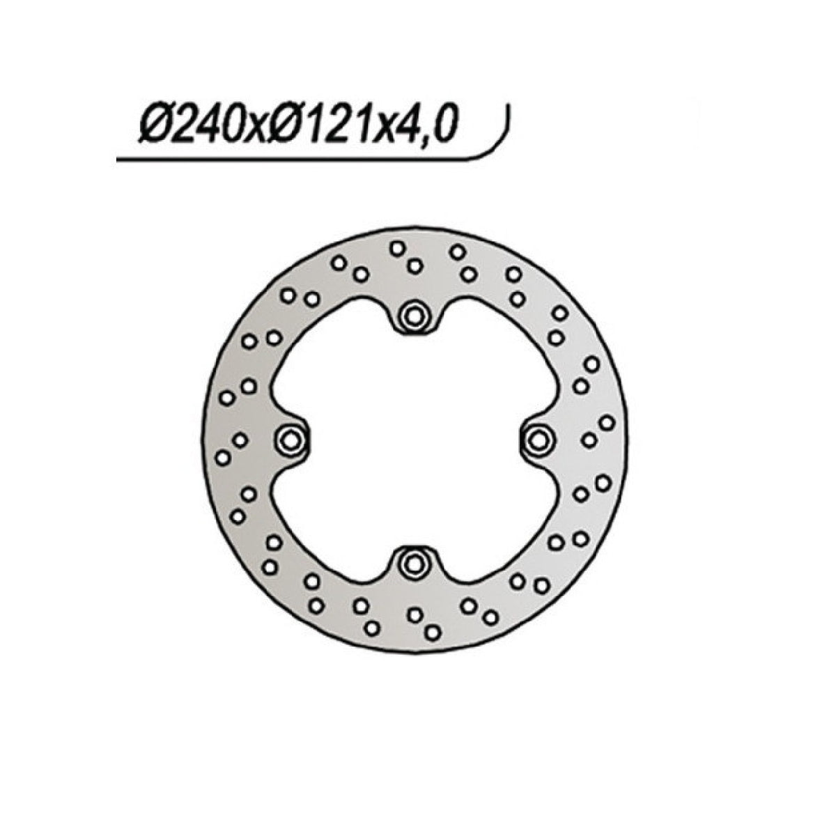 NG 375 Disco Freno HONDA CR R 125 CC 98/01