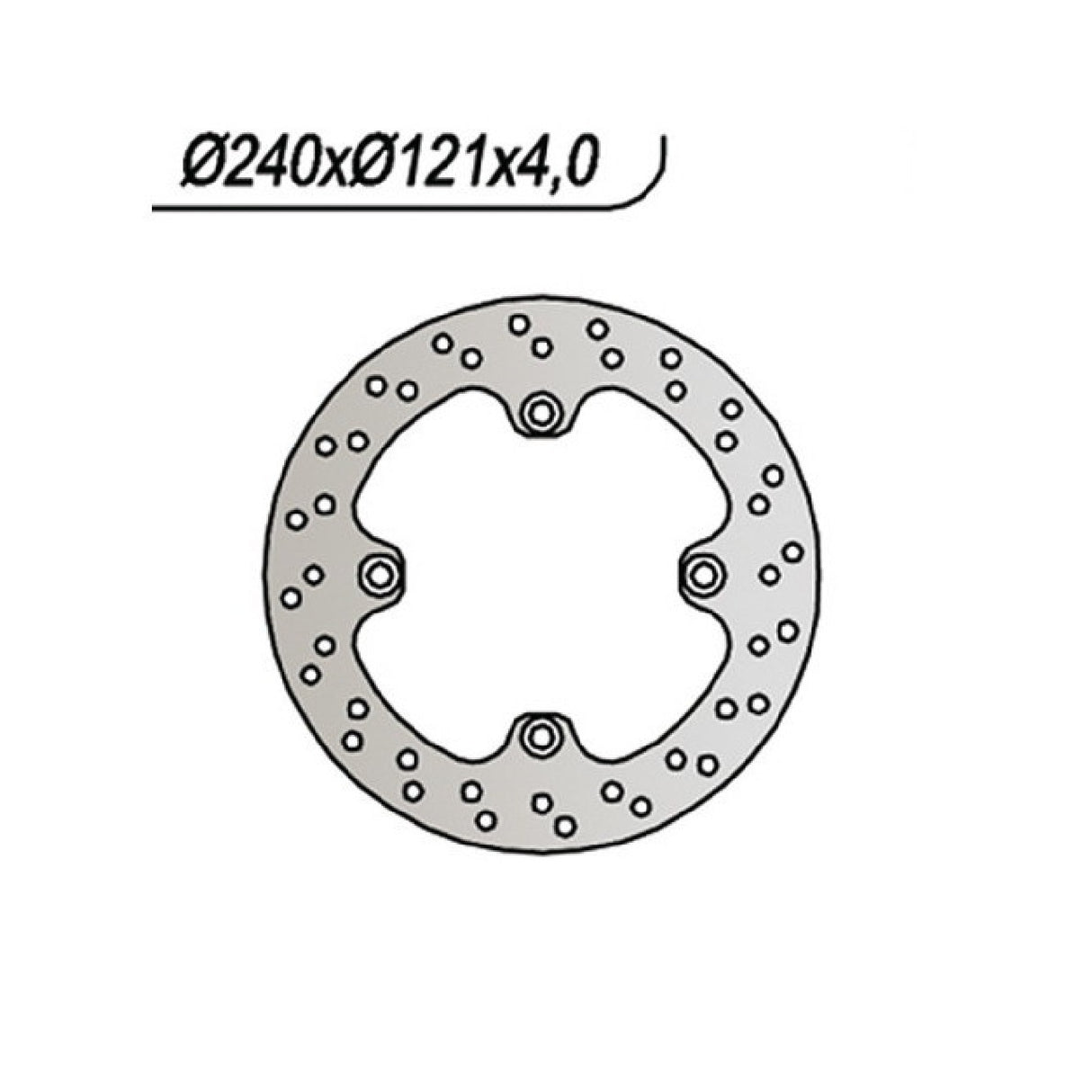 NG 375 Bremsscheibe HONDA CR R 125 CC 98/01