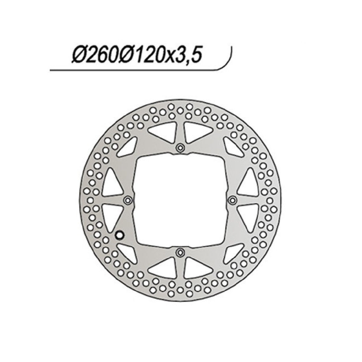 NG 392 Bremsscheibe HUSQVARNA WR 125 CC 00/12