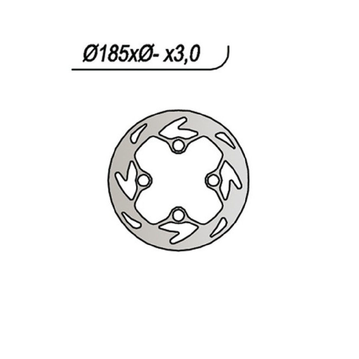 NG 413 Disco de Freno GAS GAS TXT PRO 125 CC 02