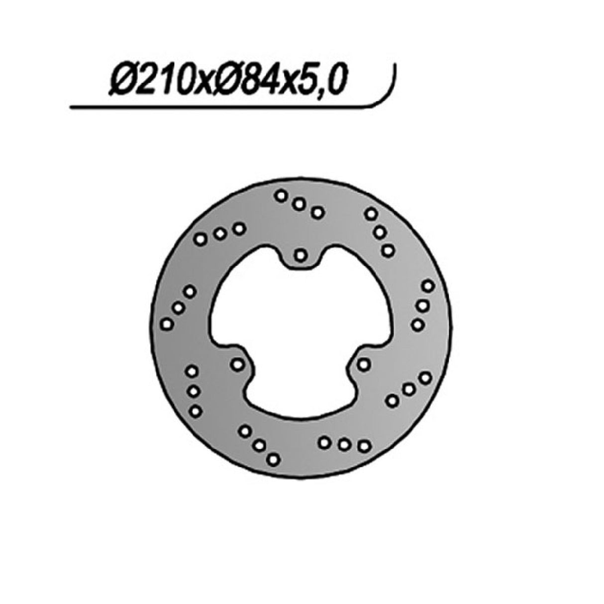 NG 421 Bremsscheibe Yamaha TZR R 125 CC 93