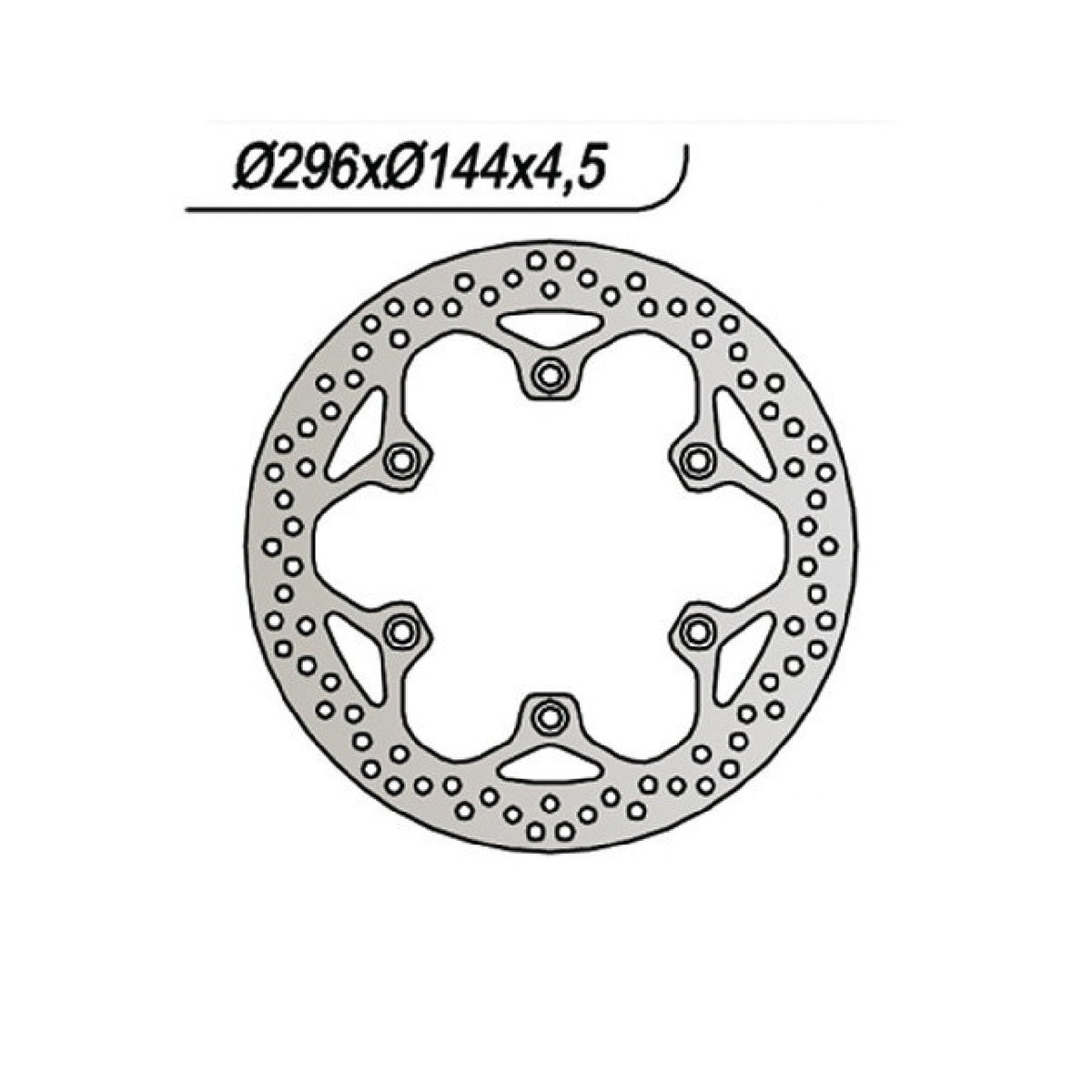 NG 456 Bremsscheibe CAGIVA Elefant AC (6B) 750 cm³ 93/95