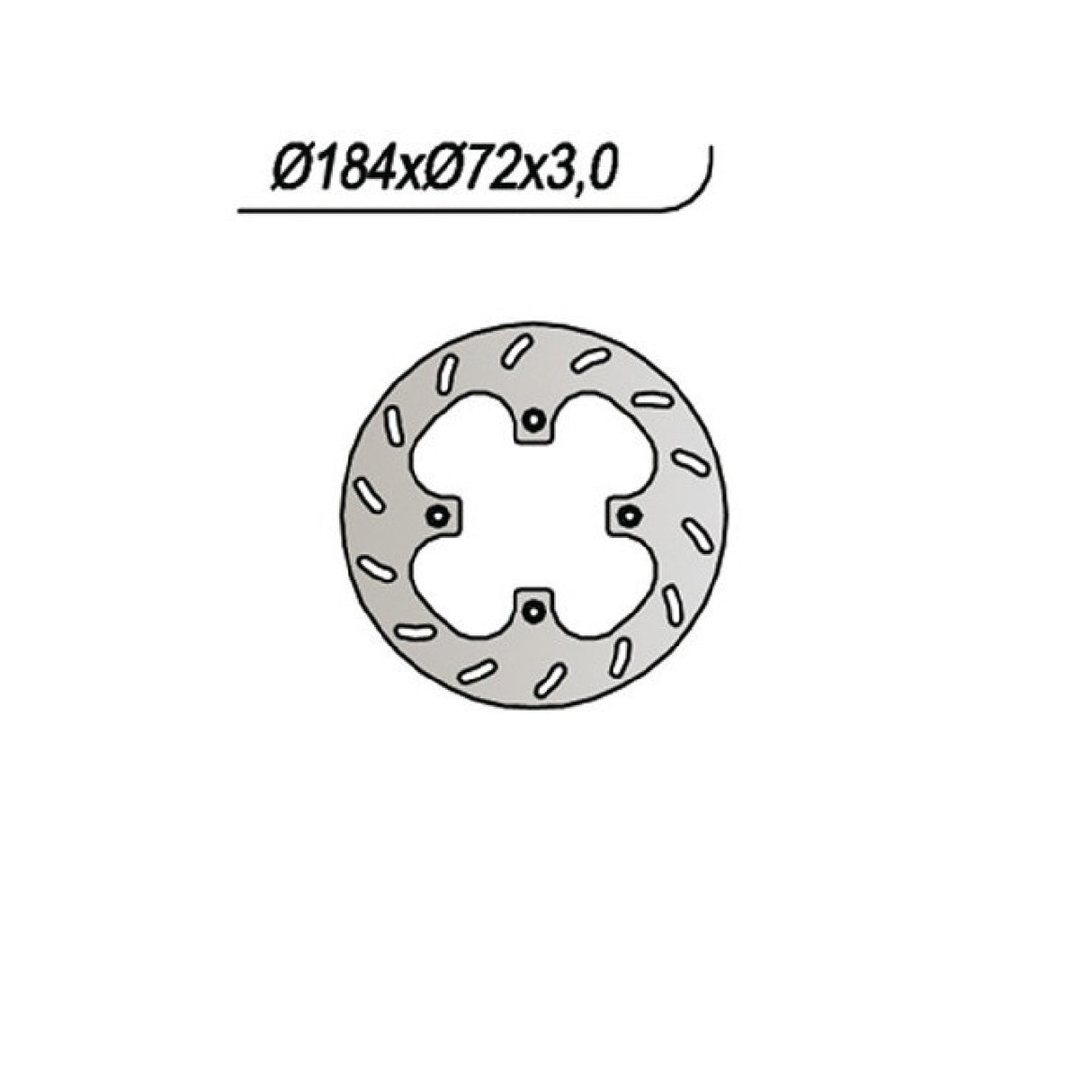 NG 468 Disco Freno HM Baja 10 / 10 Junior 50 CC 98/02