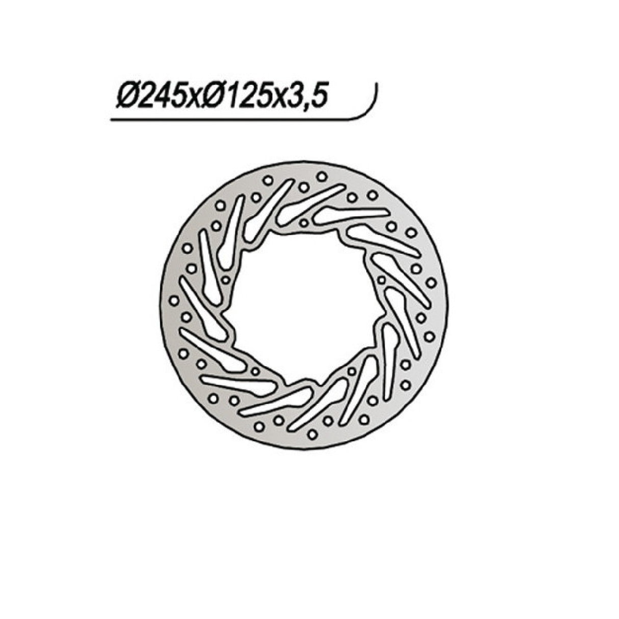 NG 471 Disco Freno DERBI GP 1 / E2 50 CC 05/07