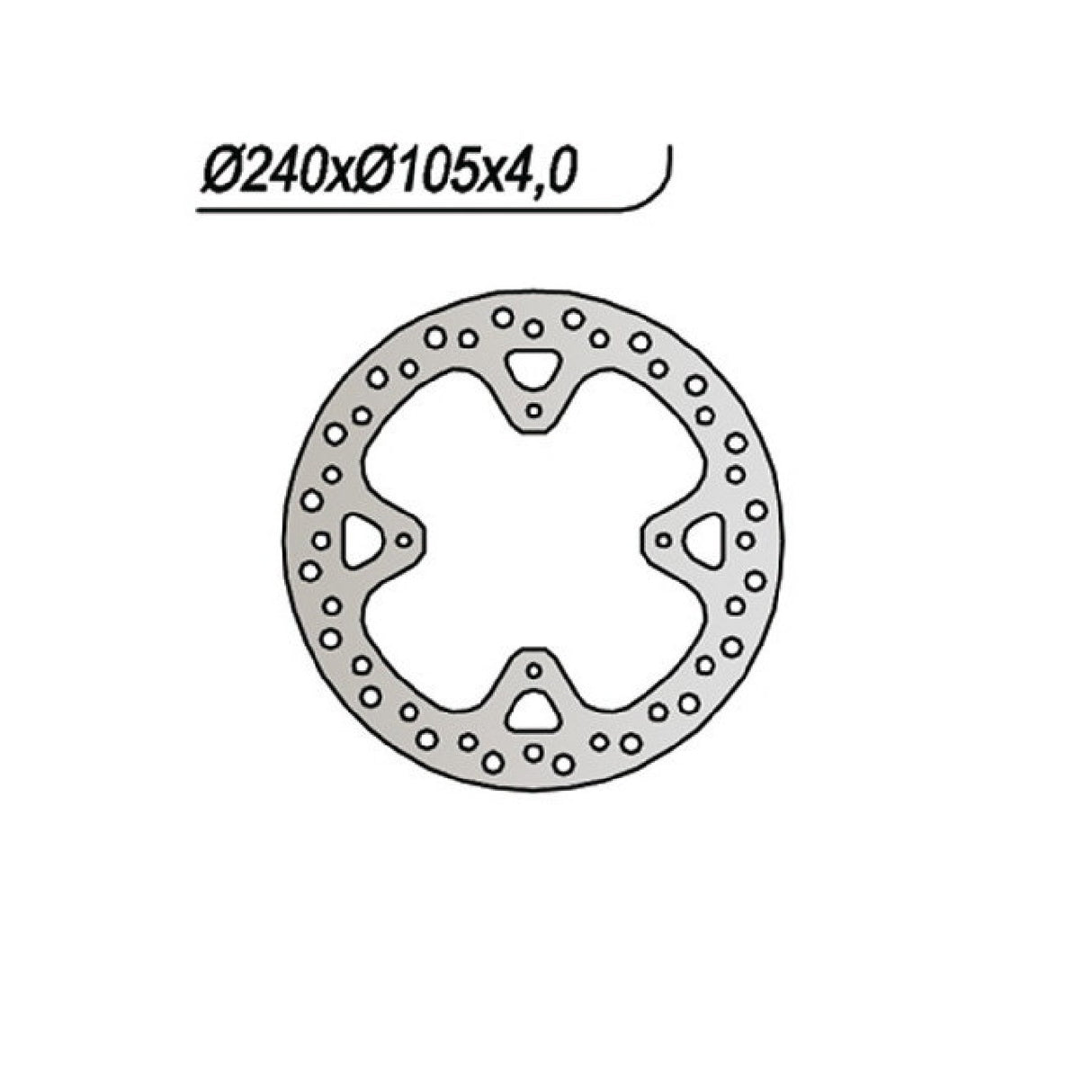 NG 474 Bremsscheibe HONDA XR R (RE01) 650 CC 00/07