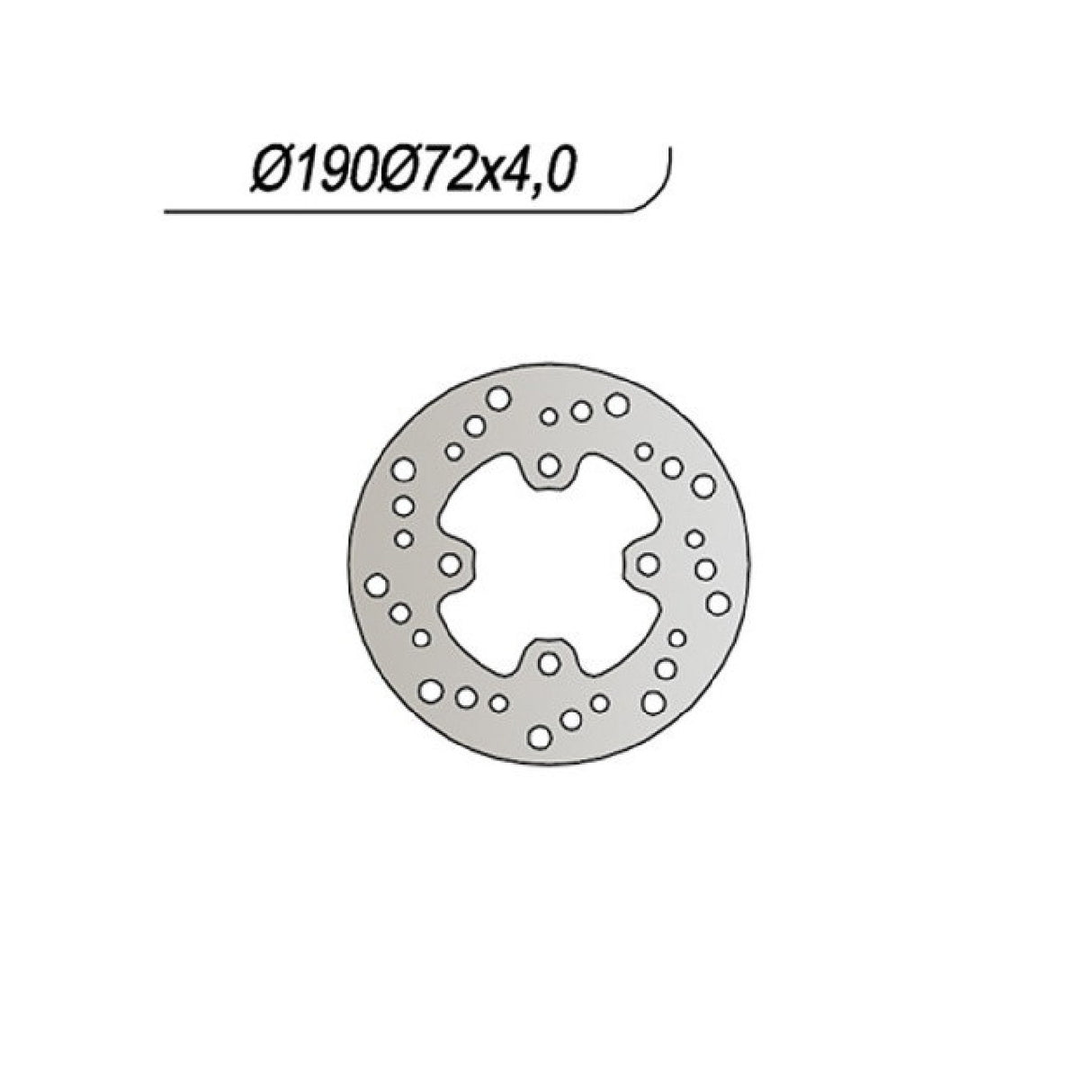 NG 601 Disco Freno HONDA X8RS/X8RX 50 CC 98/03