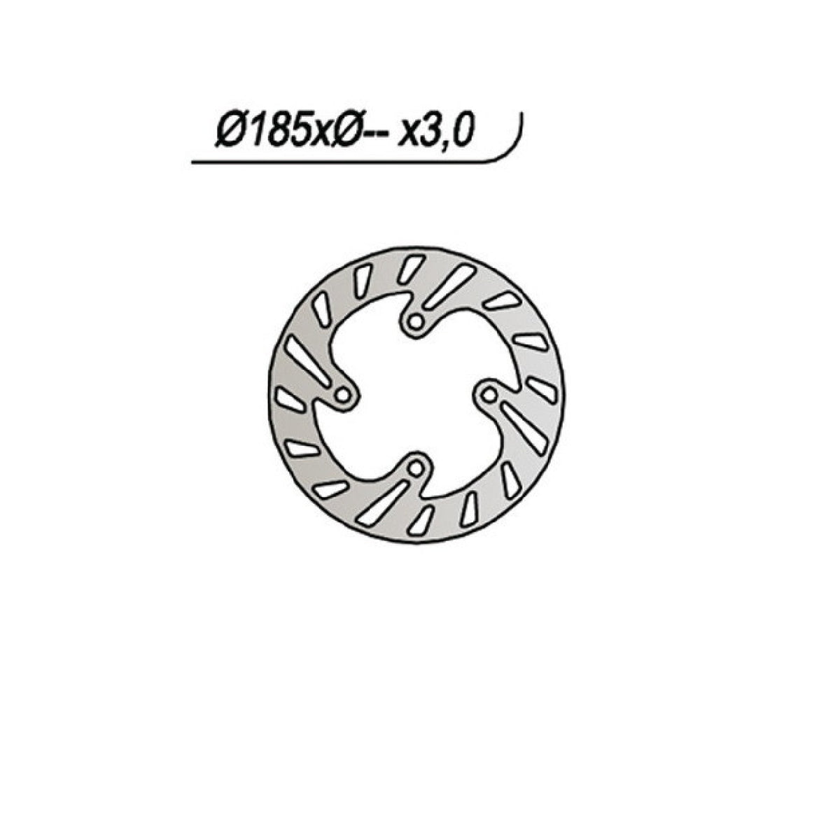 NG 626 Disco de Freno BETAMOTOR EVO 2T 125 CC 09/11