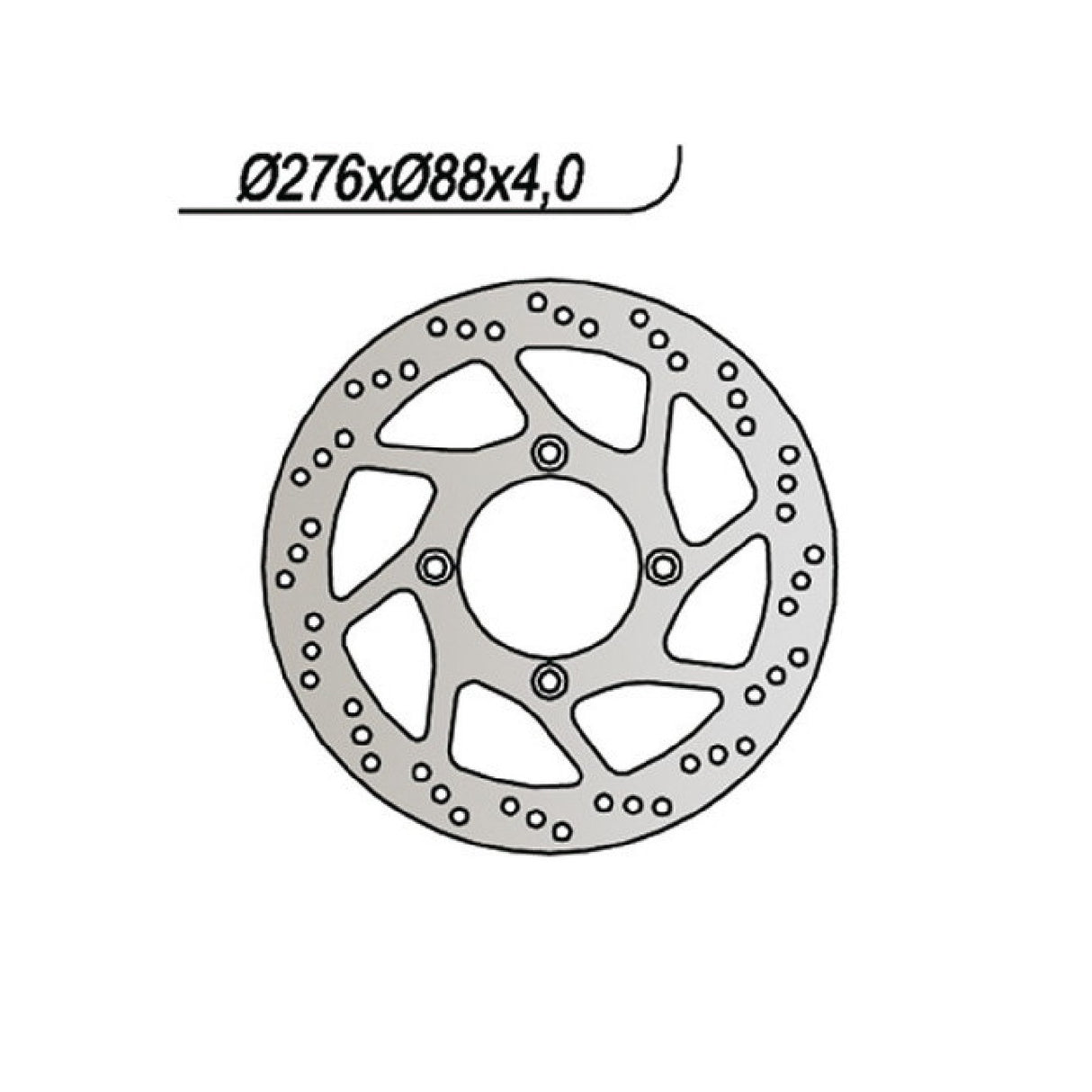 NG 641 Bremsscheibe HONDA XLV Varadero 125 CC 01/11