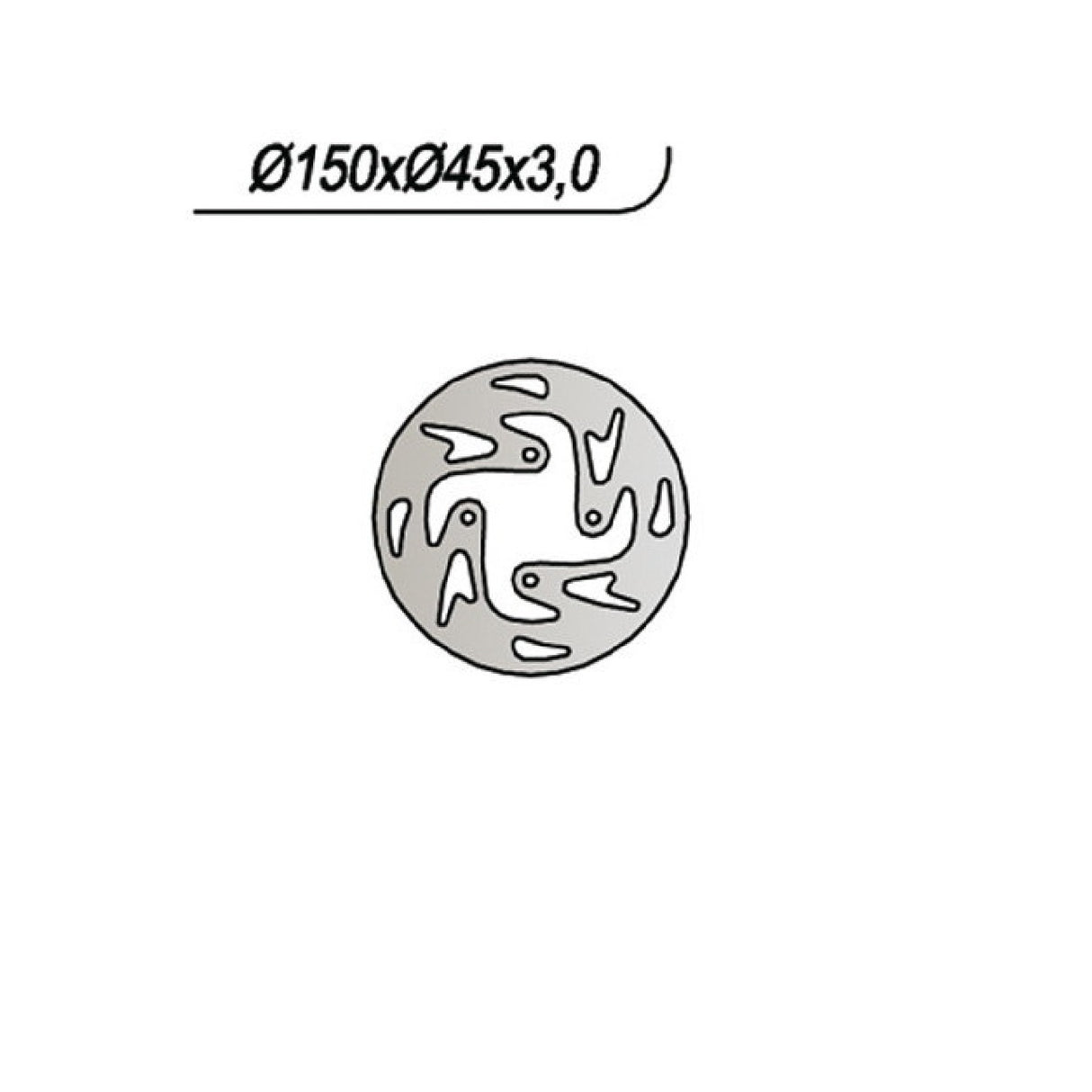 NG 650 Disco Freno GAS GAS Contact TXT PRO 125 CC 04/07