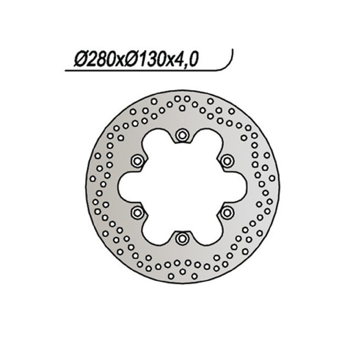 NG 687 Brake Disc KAWASAKI ZL A Eliminator 400 CC 86/87