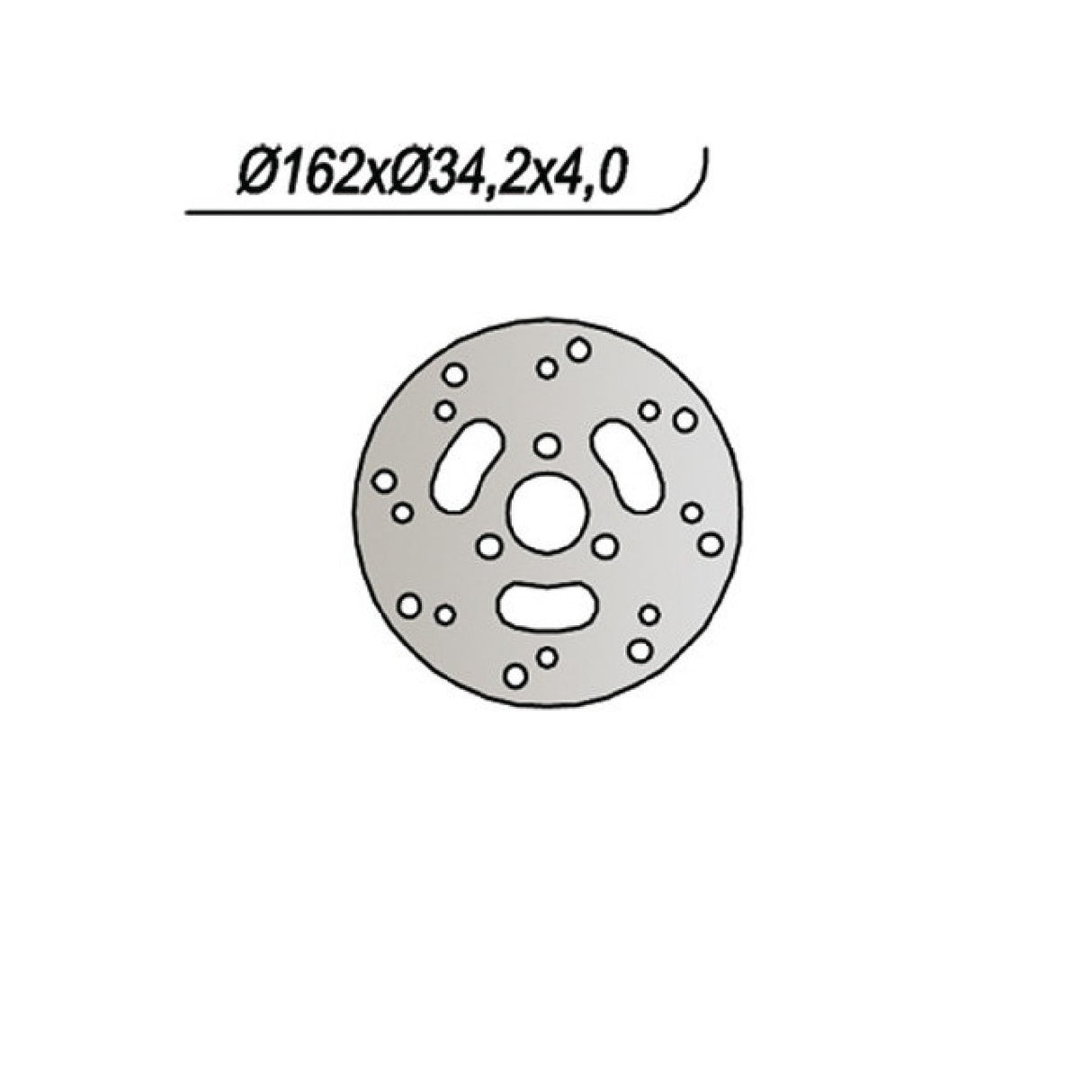 NG 703 Bremsscheibe HYOSUNG SF Fast 50 CC 00/03