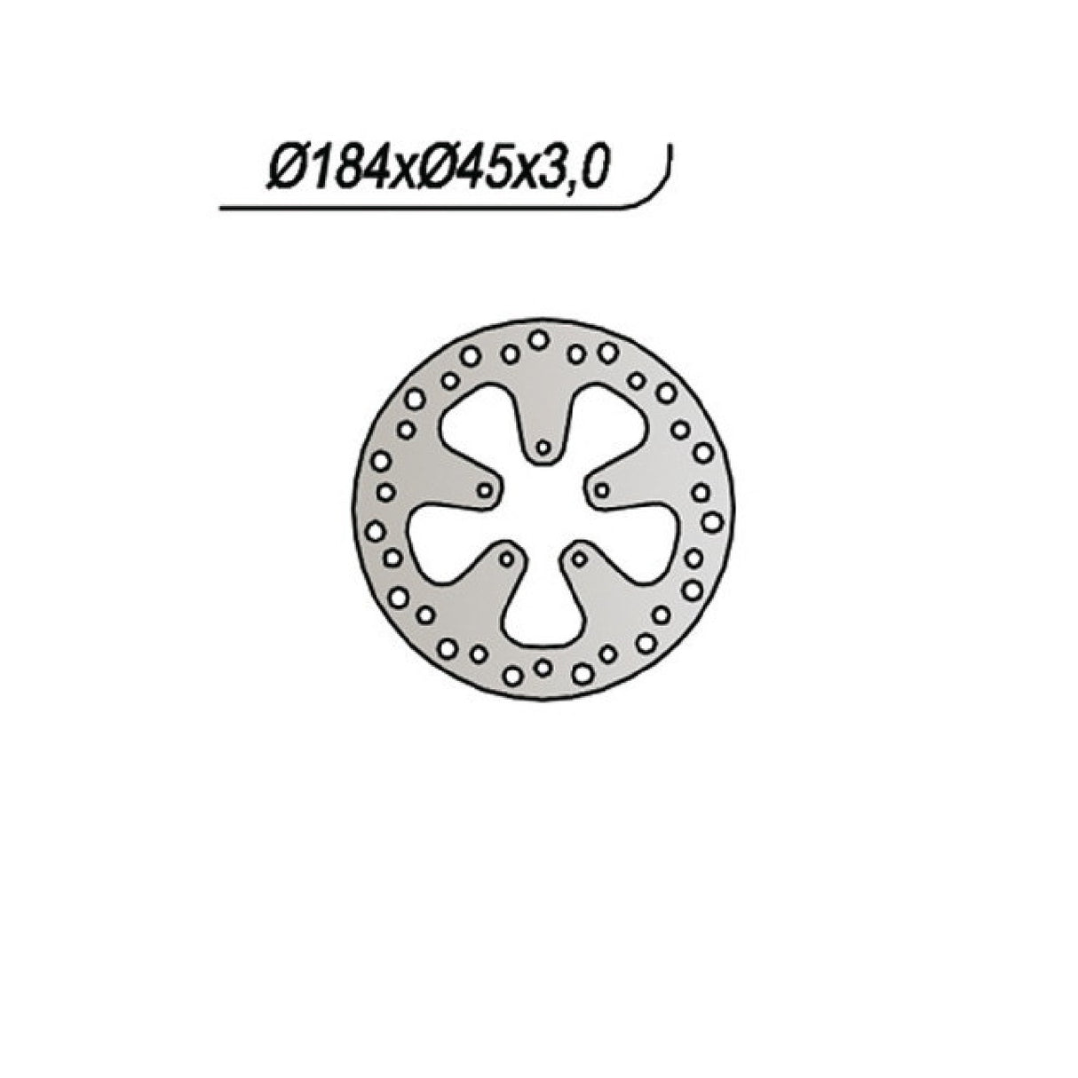 NG 704 Disco Freno FACTORY Phantom R12 Air 50 CC 04/05