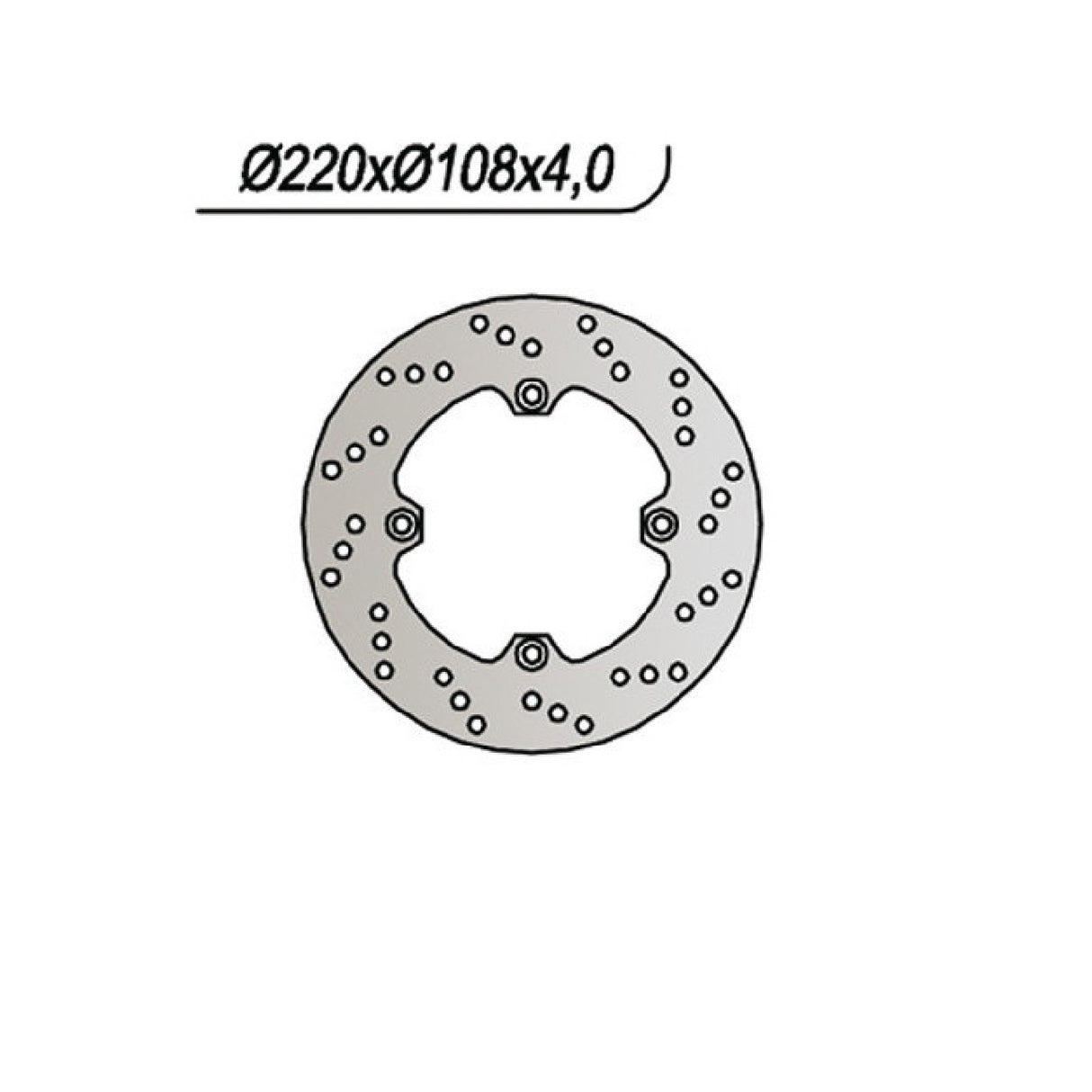 NG 718 Disco de Freno DUCATI 748 BIP 748 CC 95/02
