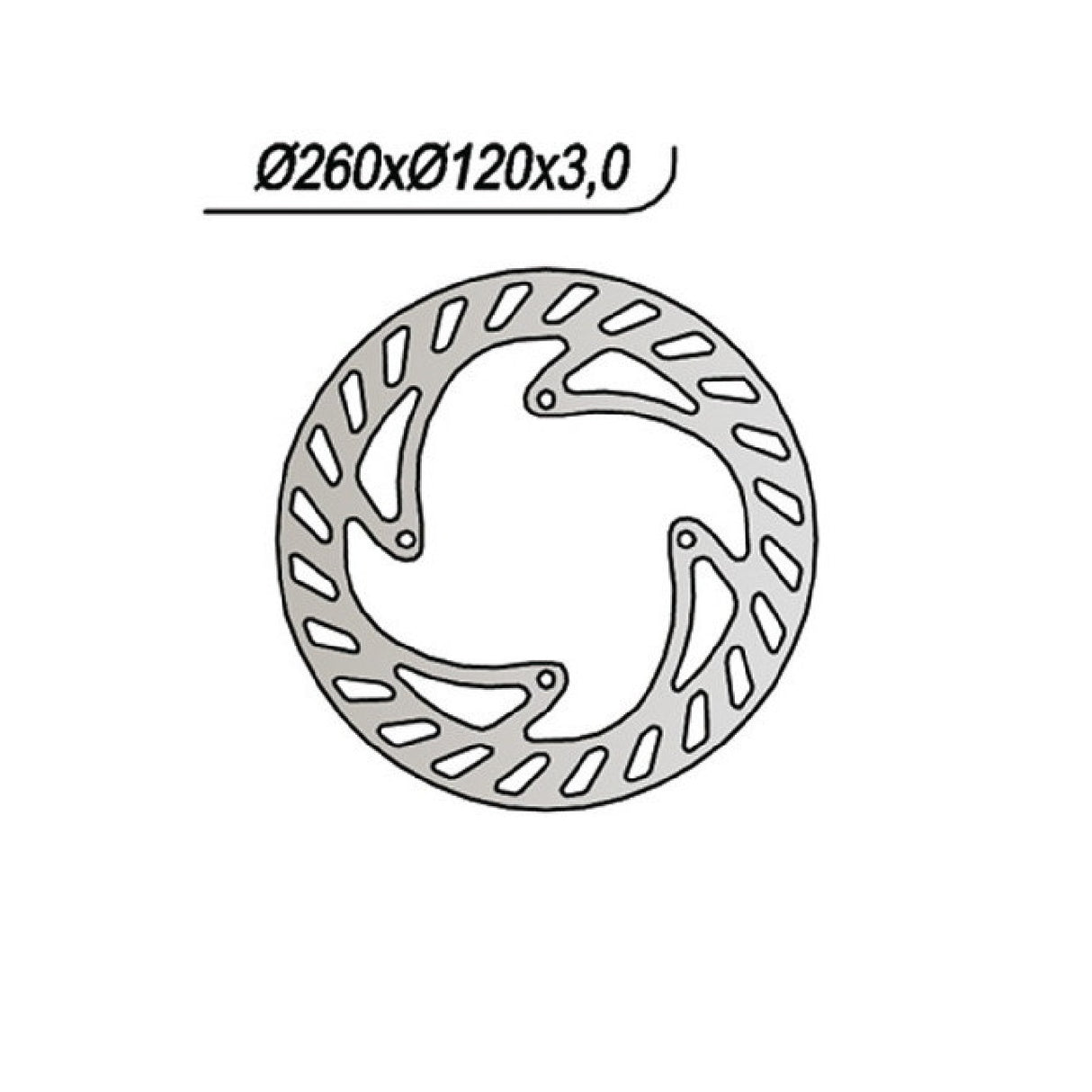 NG 721 Disco de freno BETAMOTOR RR Enduro Alu 50 CC 03
