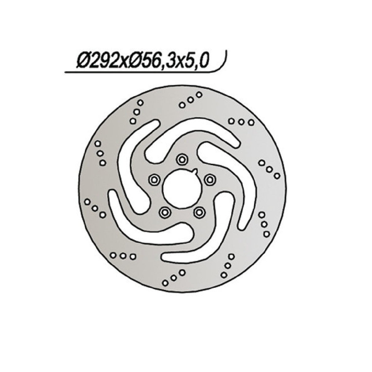 NG 735 Disco Freno HARLEY DAVIDSON XL Sportster 883 CC 04/09