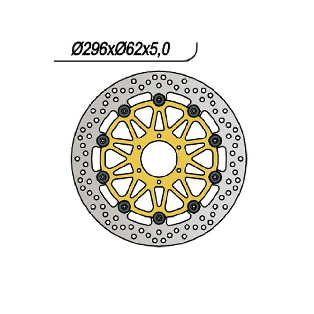 NG 752 Disco de Freno HONDA CBR F (1/2/3/4/5/6)(PC35E/PC35F) 600 CC 03