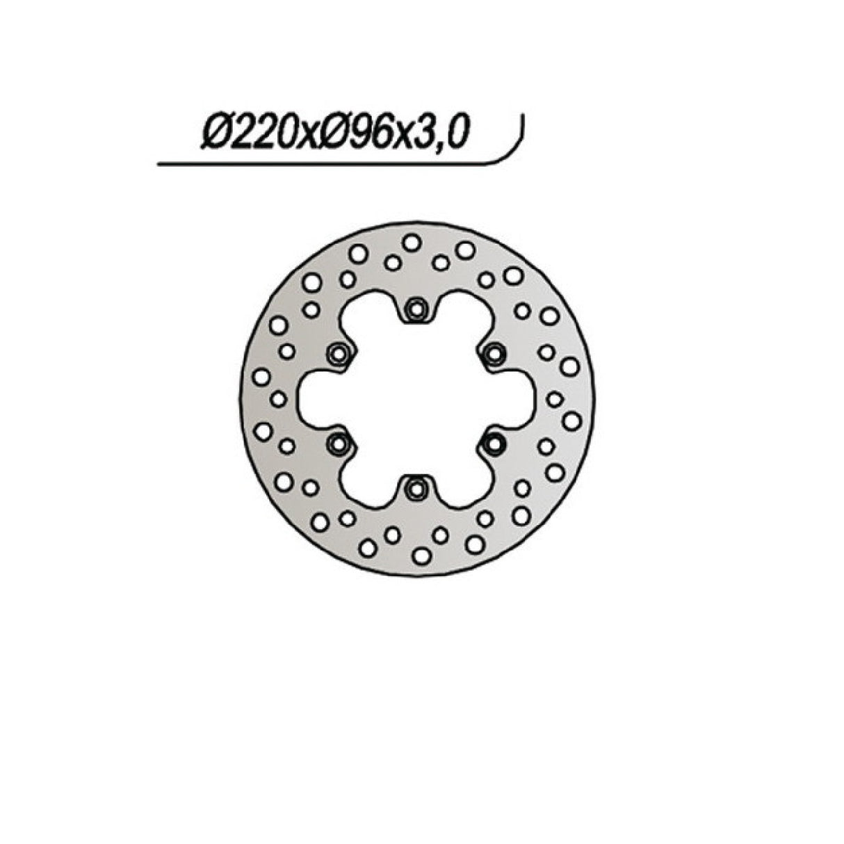 NG 756 Disco de Freno KAWASAKI KX RA 80 CC 84/00