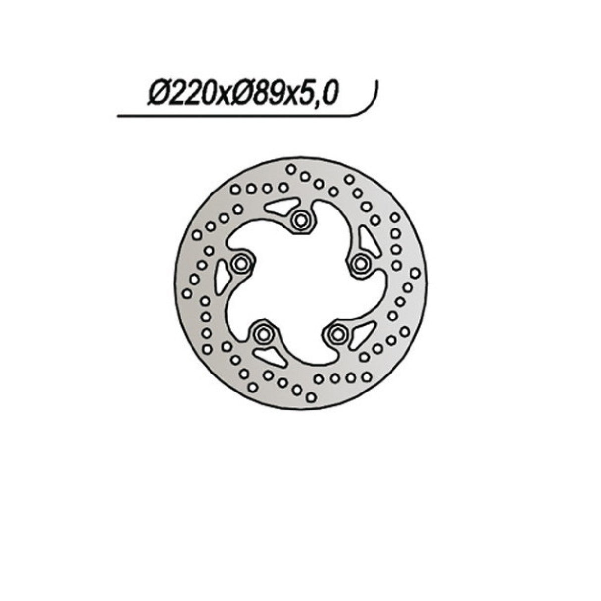 NG 791 Bremsscheibe SUZUKI GSX R (K1/K2/K3) 600 cm³ 01/03