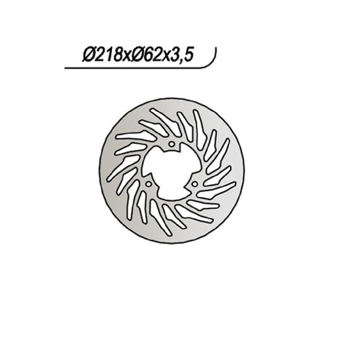 NG 836 Bremsscheibe MBK X Limit 50 CC 03