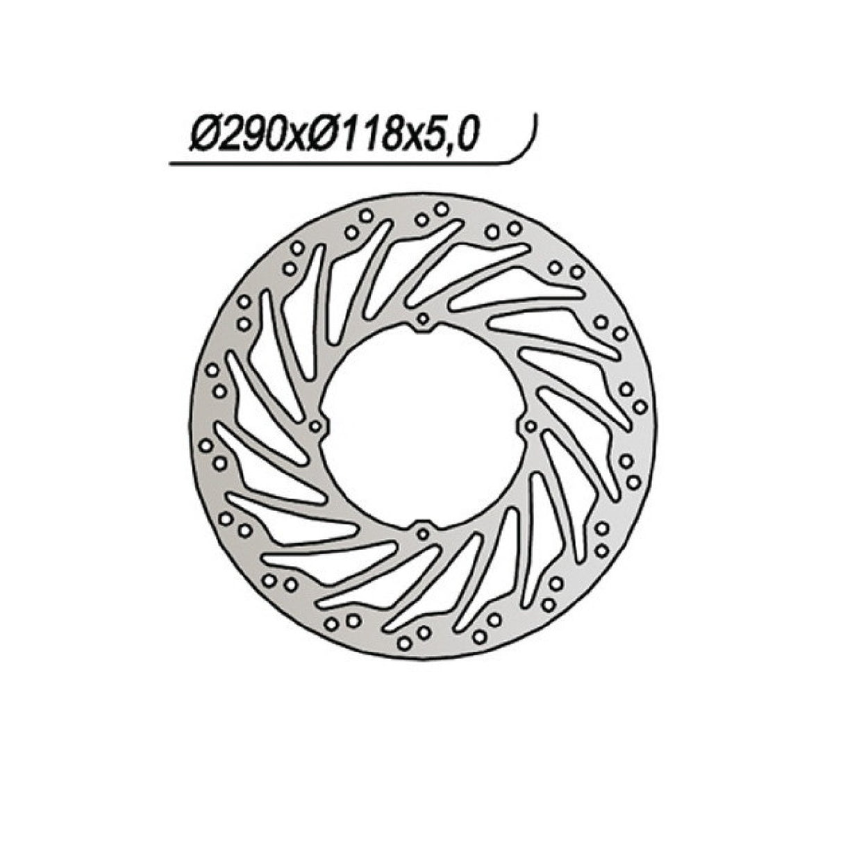 NG 853 Bremsscheibe Suzuki DR SM 125 CC 09/13