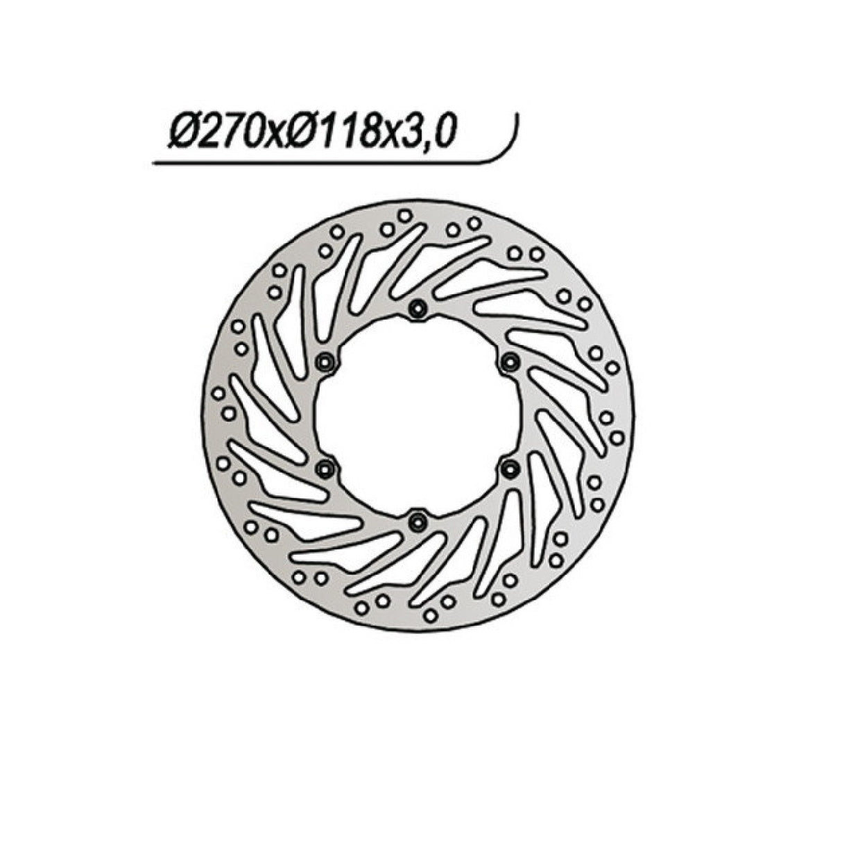 NG 855 Bremsscheibe Suzuki DR SM 125 CC 09/13