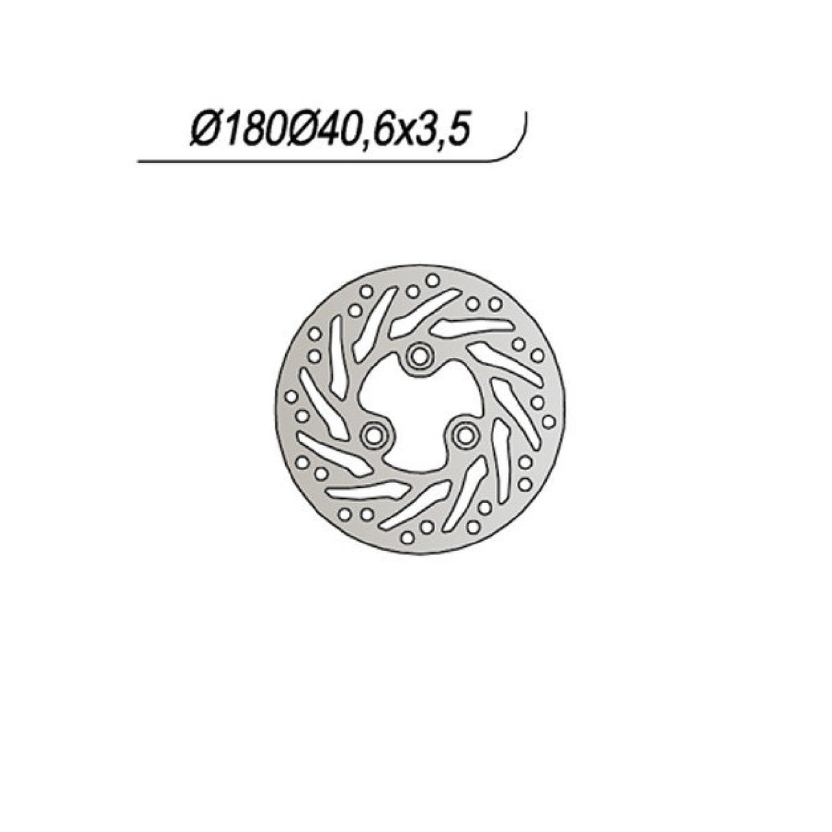 NG 861 Brake Disc ATALA Byte 50 CC 97/00