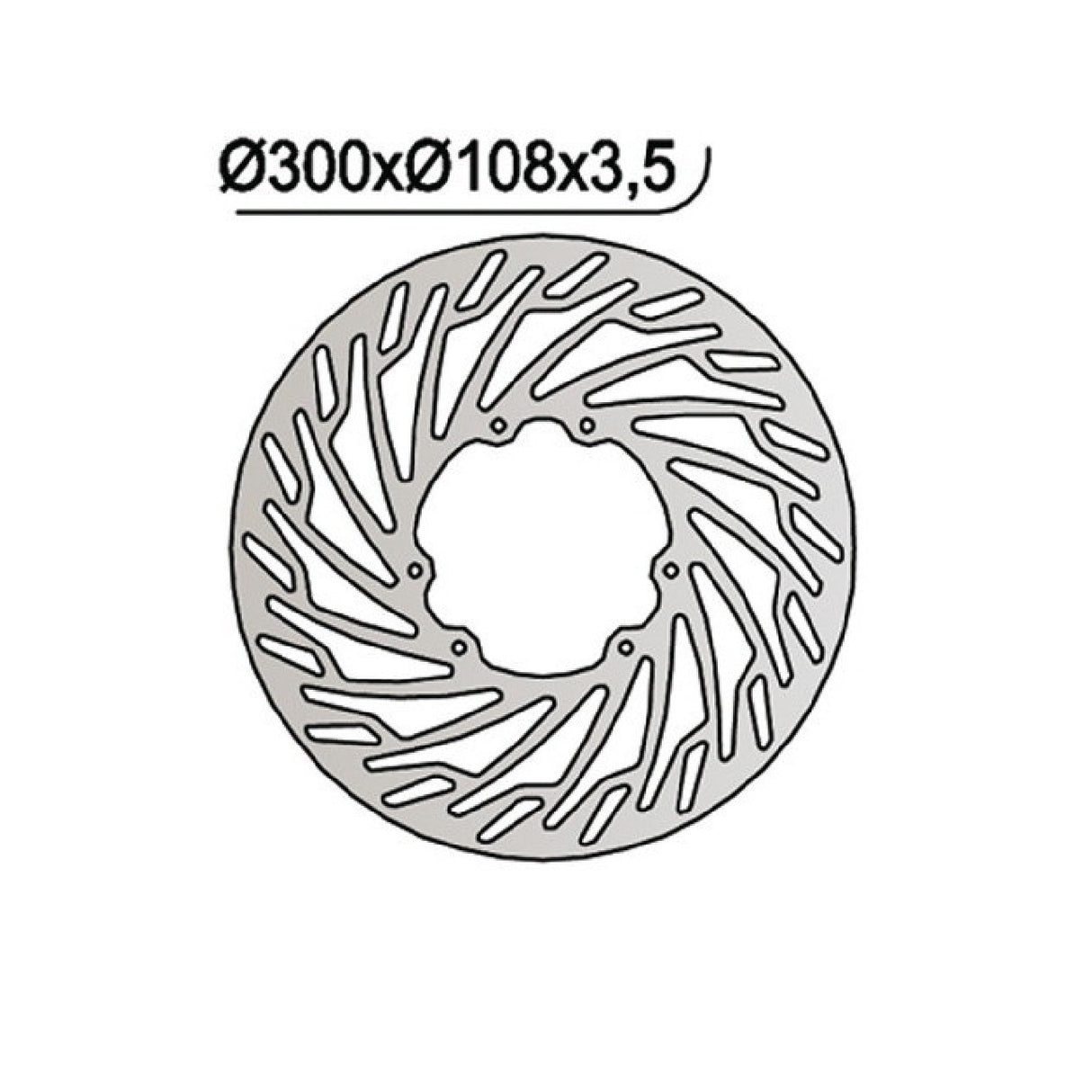 NG 867 Brake Disc APRILIA SX (PV00/PVA00) 50 CC 06/11