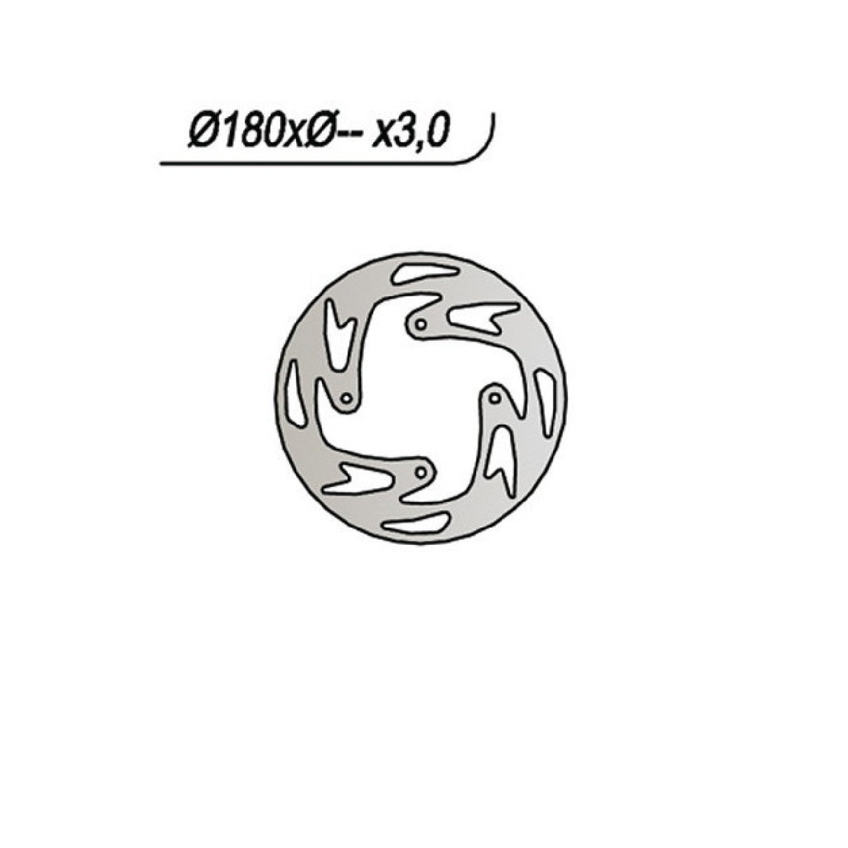 NG 904 Brake Disc GAS GAS MC Boy 65 CC 06