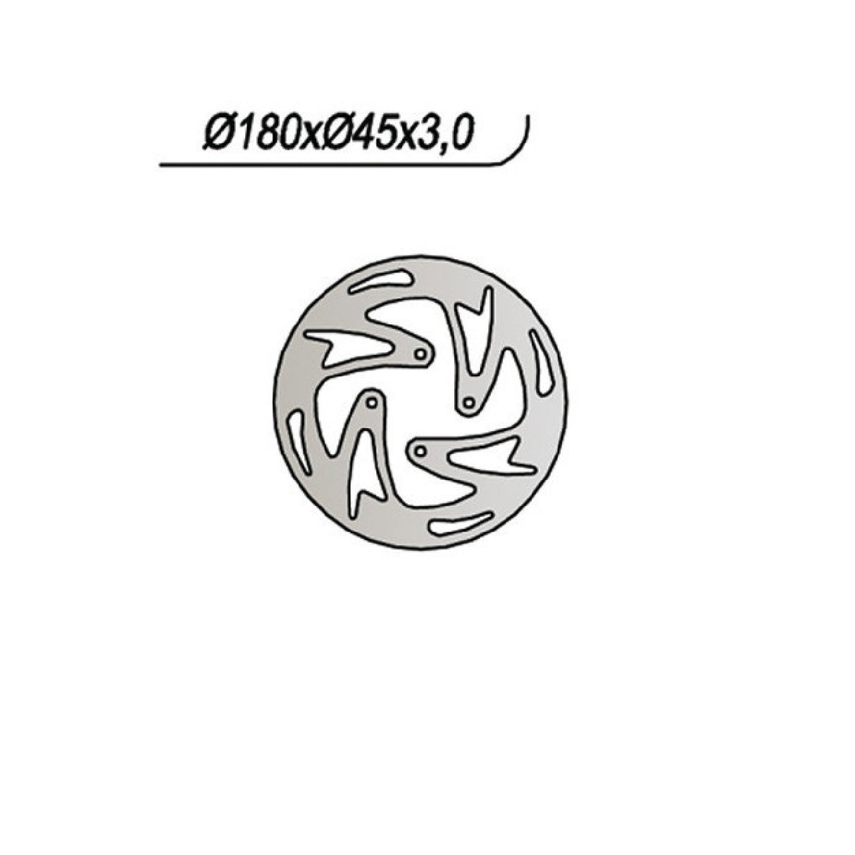 NG 906 Bremsscheibe GAS GAS MC Boy 65 CC 06