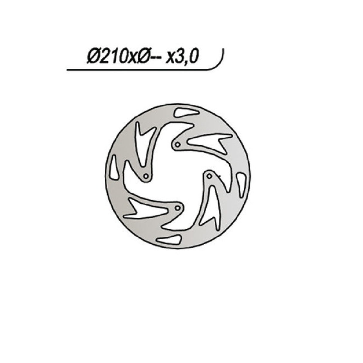 NG 918 Disco de freno FAMOTO RX C 65 CC 06