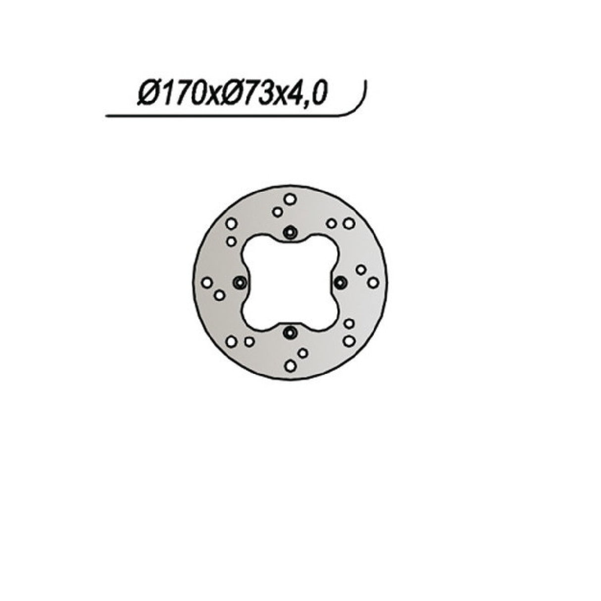 NG 920 Bremsscheibe HONDA TRX Rincon FA3/FA4/FA5 (optional Kaltstart) 650 cm³ 03/05