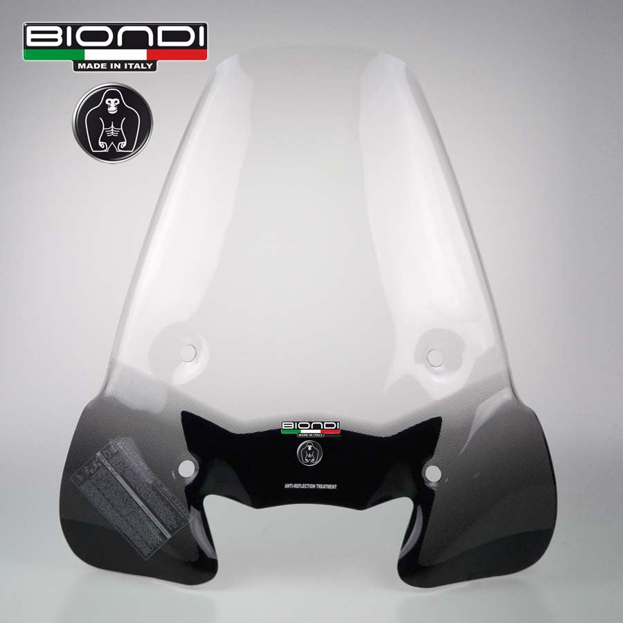 Biondi Parabrezza Pro Trasparente + Attacchi MOTOM Rambo 151/152 cc 2007