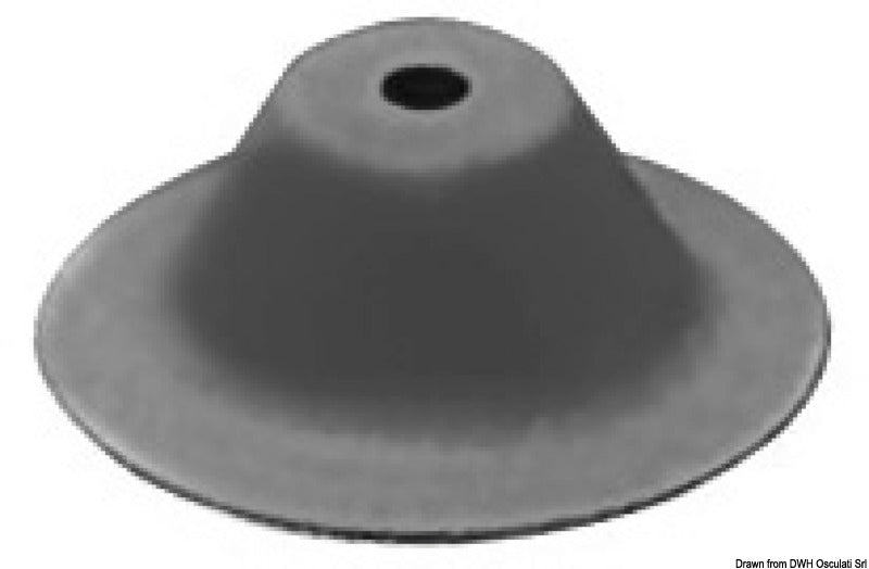 Soporte para toldo Osculati gris oscuro RAL 7012 100 mm 66.070.56