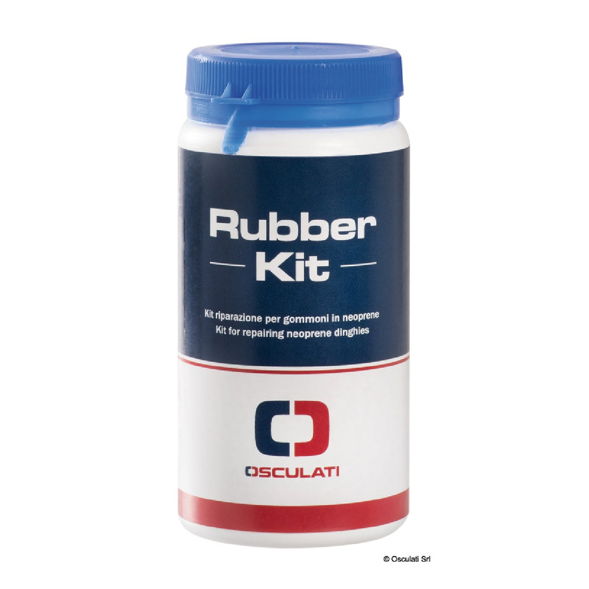 Kit de reparación Osculati para embarcaciones neumáticas en neopreno Rubber Kit 66.237.00