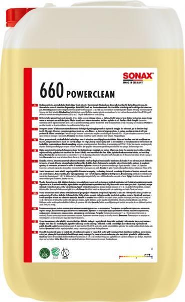 Limpiador de potencia Sonax SX de 25 litros