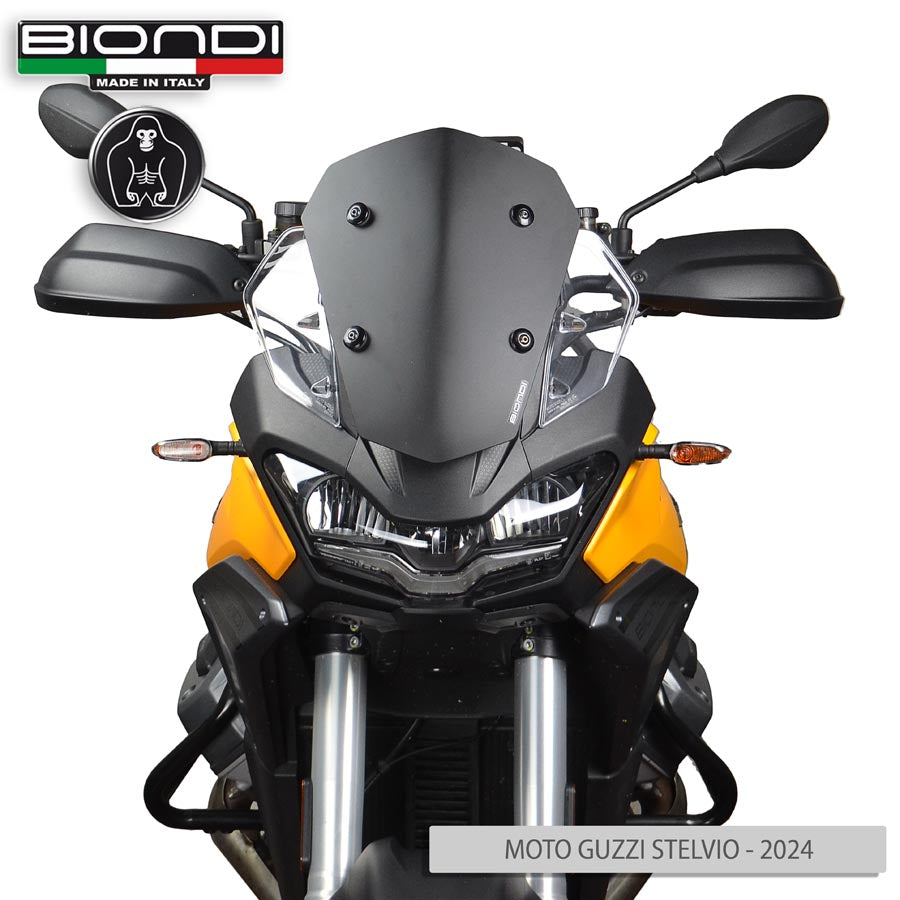 Biondi Cupolino Sport Nero Satinato Moto Guzzi V100 Mandello / Stelvio