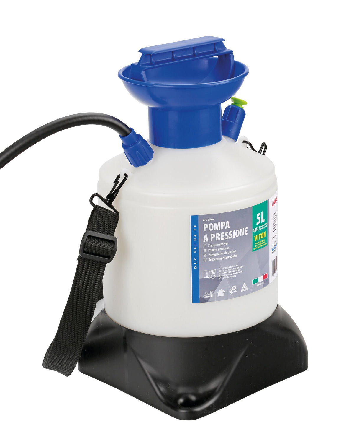 Lampa Pompa a pressione 5 litri con guarnizioni Viton 67094