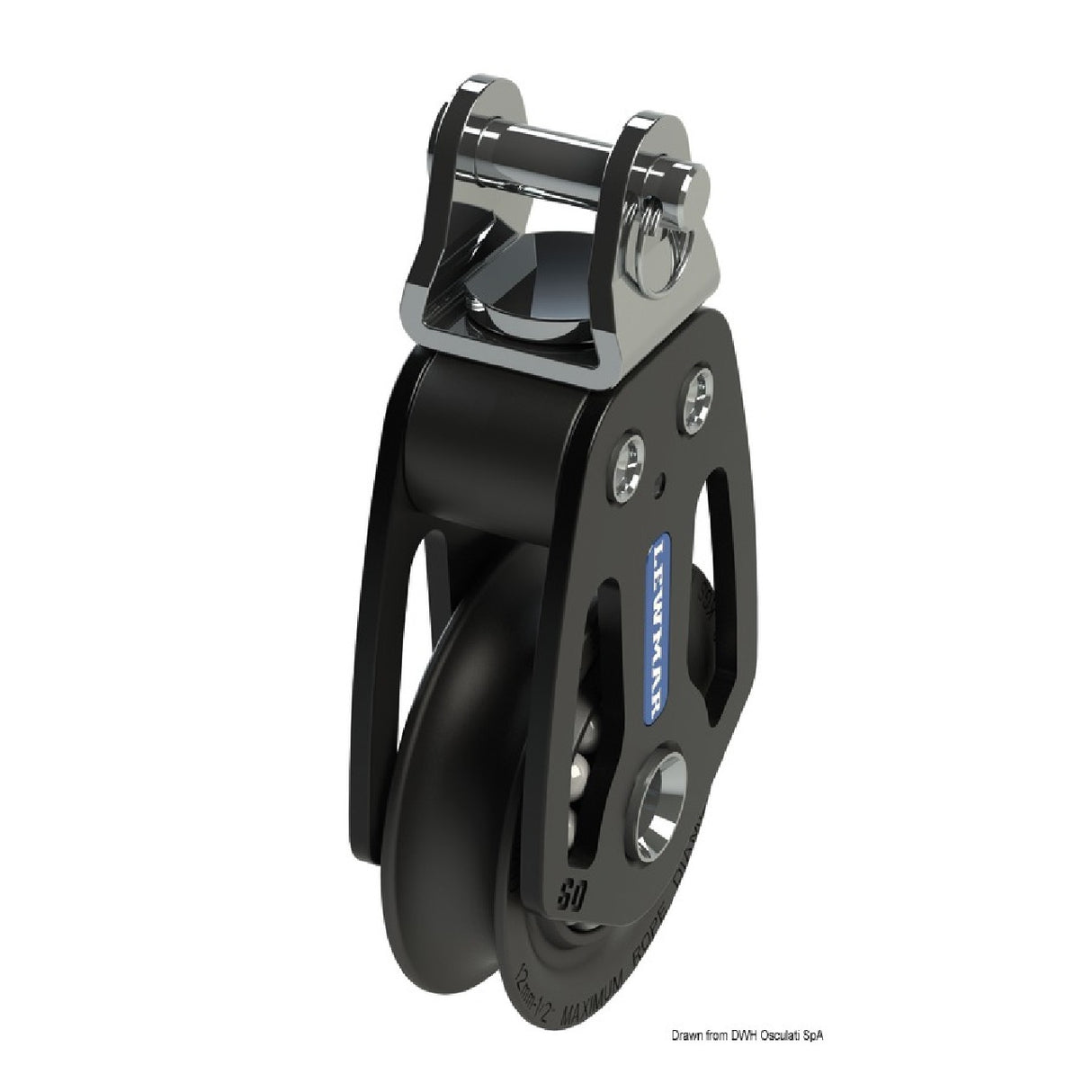 Bloques Lewmar HTX de horquilla simple de 50/60/72 mm